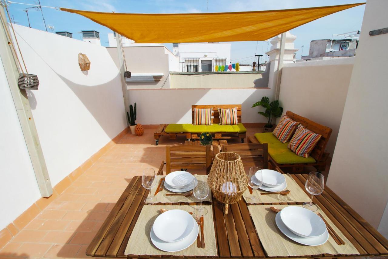 Atico De La Luz Appartement Cádiz Buitenkant foto