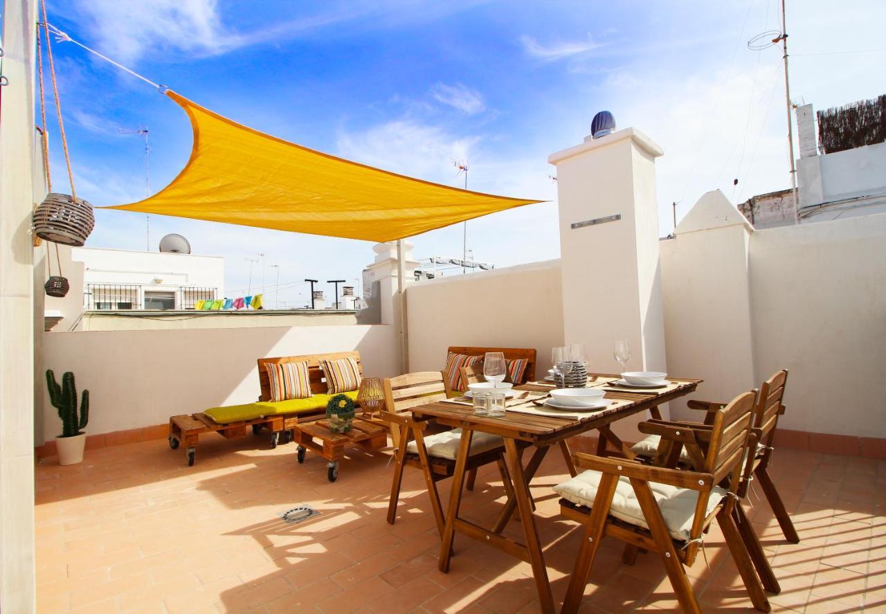 Atico De La Luz Appartement Cádiz Buitenkant foto